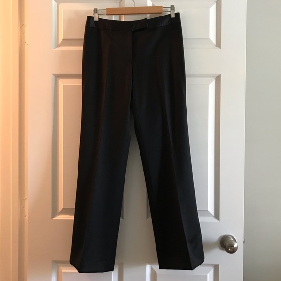 RARE J CREW COLLECTION TUXEDO PANT DUCHESS SATIN 6 - Picture 6 of 8